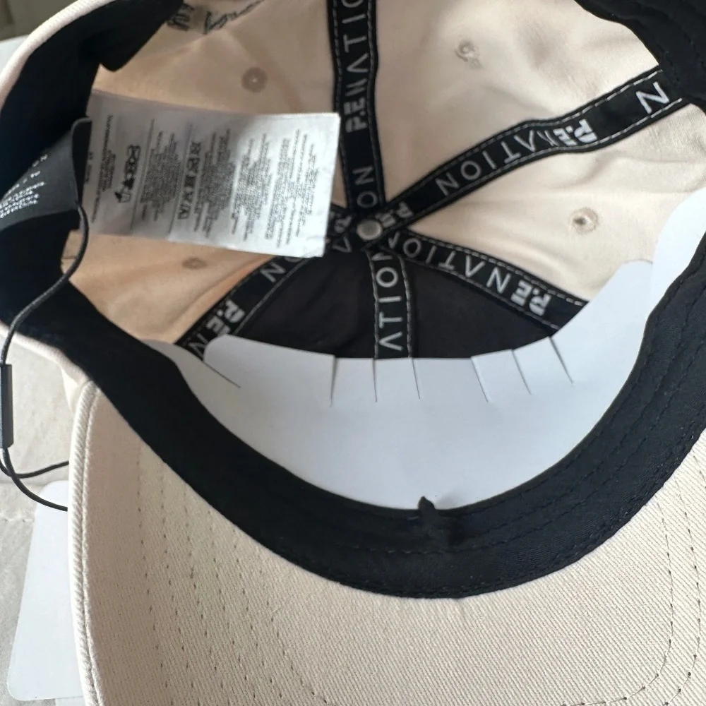 P.E. Nation HOMAGE CAP IN LIGHT PINK Blush One Size Fits All Brand New Women